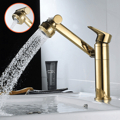 FlexiSpout 360° Flexibele Wastafelkraan met Dubbele Sprayfunctie