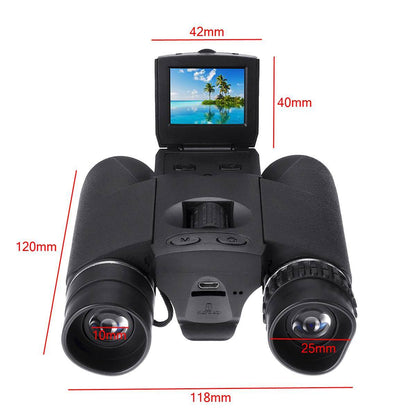 FocusSnap verrekijker met camera – 10x zoom voor buitenkijken en vastleggen
