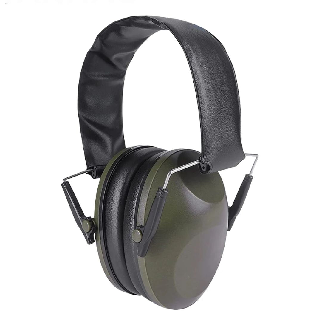 Opvouwbare noise cancelling oorkappen comfortabele gehoorbescherming