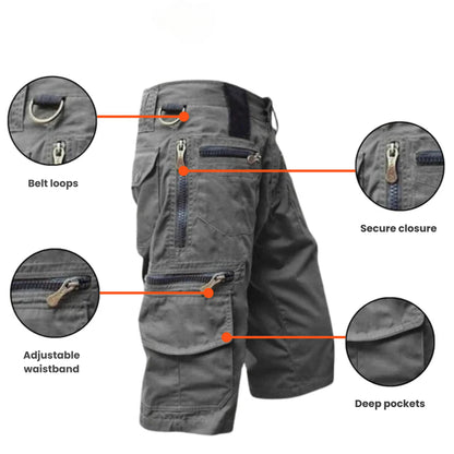 Heren Outdoor Cargo Shorts – Duurzaam, Comfortabel, Sneldrogend