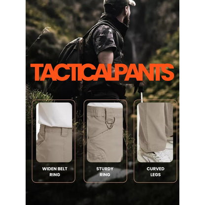 Tactische Outdoor Cargo Broek – Duurzaam, Weerbestendig en Met Meerdere Zakjes