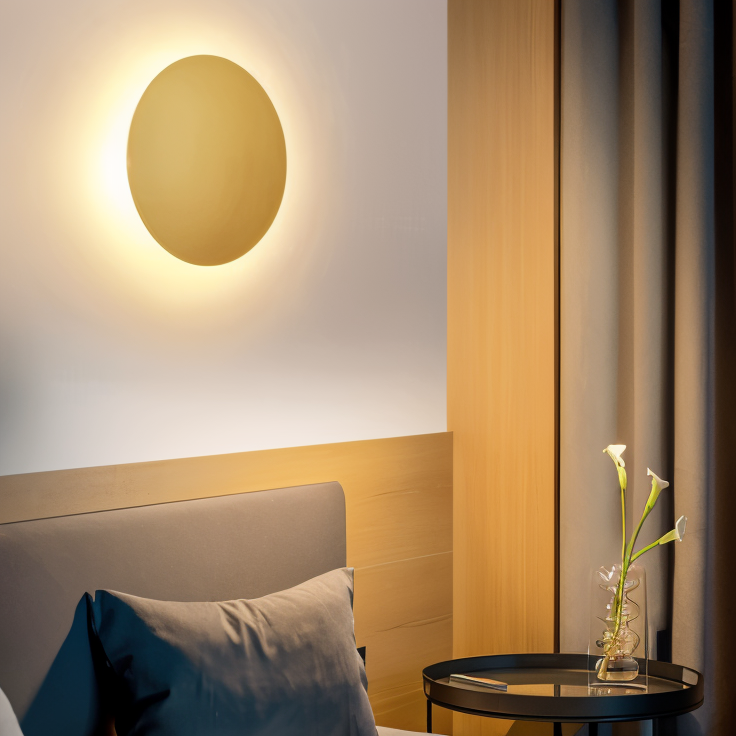 FullHalo Ronde LED Wandlamp Moderne Minimalistische Sfeerlamp