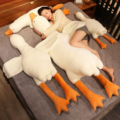 Giant Goose knuffel zacht knuffelkussen in meerdere maten
