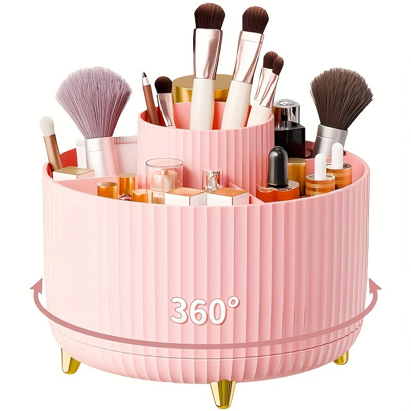 GlamSpin 360 roterende make-up en bureau organizer met 5 vakken