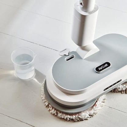 GlidePro snoerloze slimme mop met sprayfunctie en herbruikbare pads voor moeiteloos vloerreiniging