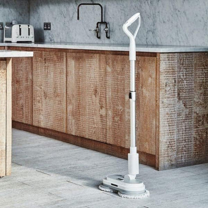 GlidePro snoerloze slimme mop met sprayfunctie en herbruikbare pads voor moeiteloos vloerreiniging