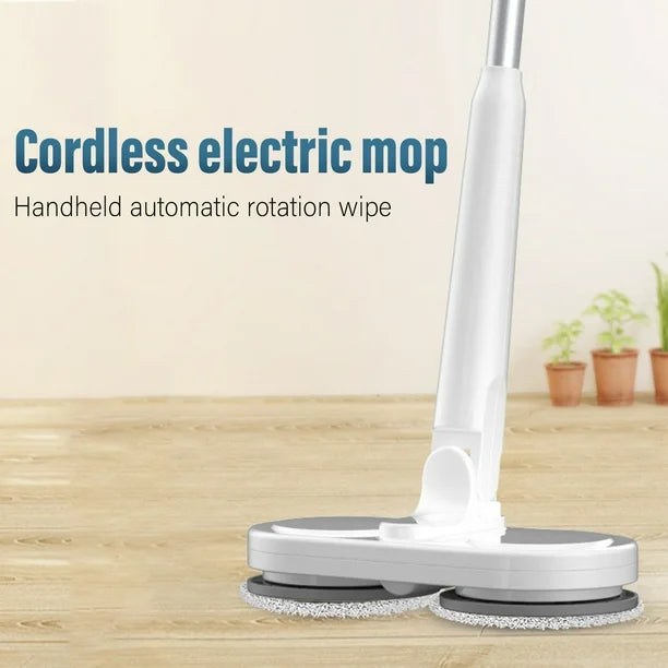 GlidePro snoerloze slimme mop met sprayfunctie en herbruikbare pads voor moeiteloos vloerreiniging