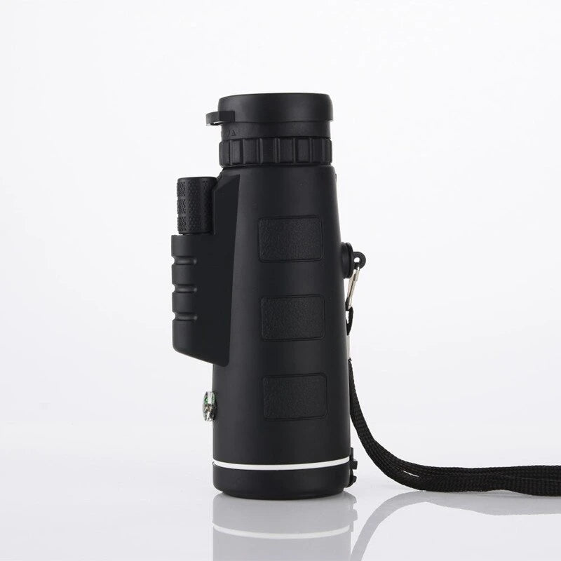 HD monoculair telescoop met smartphonehouder en statief voor buitenkijken