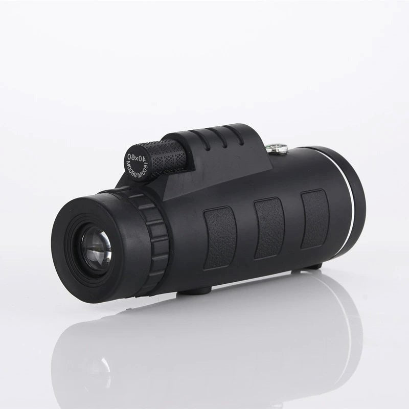 HD monoculair telescoop met smartphonehouder en statief voor buitenkijken