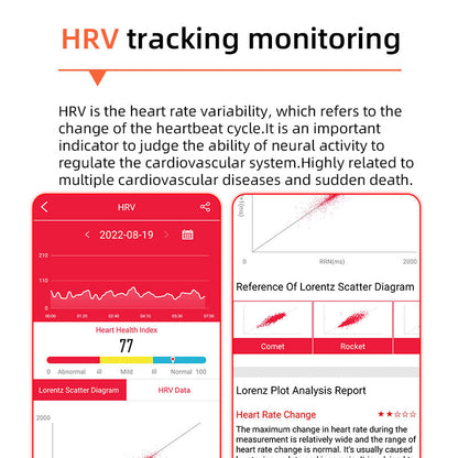 Slimme fitnesshorloge met hartslag- en slaaptracking Bluetooth activiteitshorloge