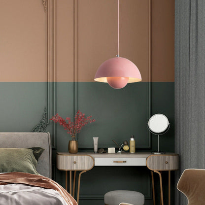 Halve Cirkel Kleurrijke Kroonluchter Moderne Scandinavische Plafondlamp