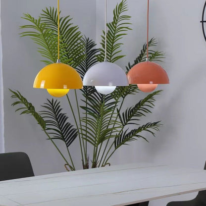 Halve Cirkel Kleurrijke Kroonluchter Moderne Scandinavische Plafondlamp