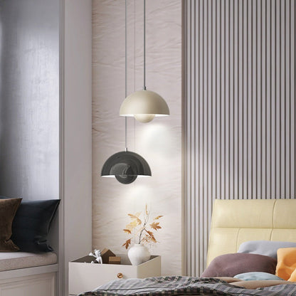 Halve Cirkel Kleurrijke Kroonluchter Moderne Scandinavische Plafondlamp
