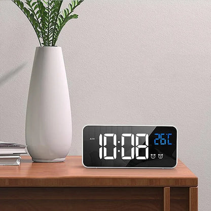 Harmonix slimme LED wekker met muziek en temperatuuraanduiding