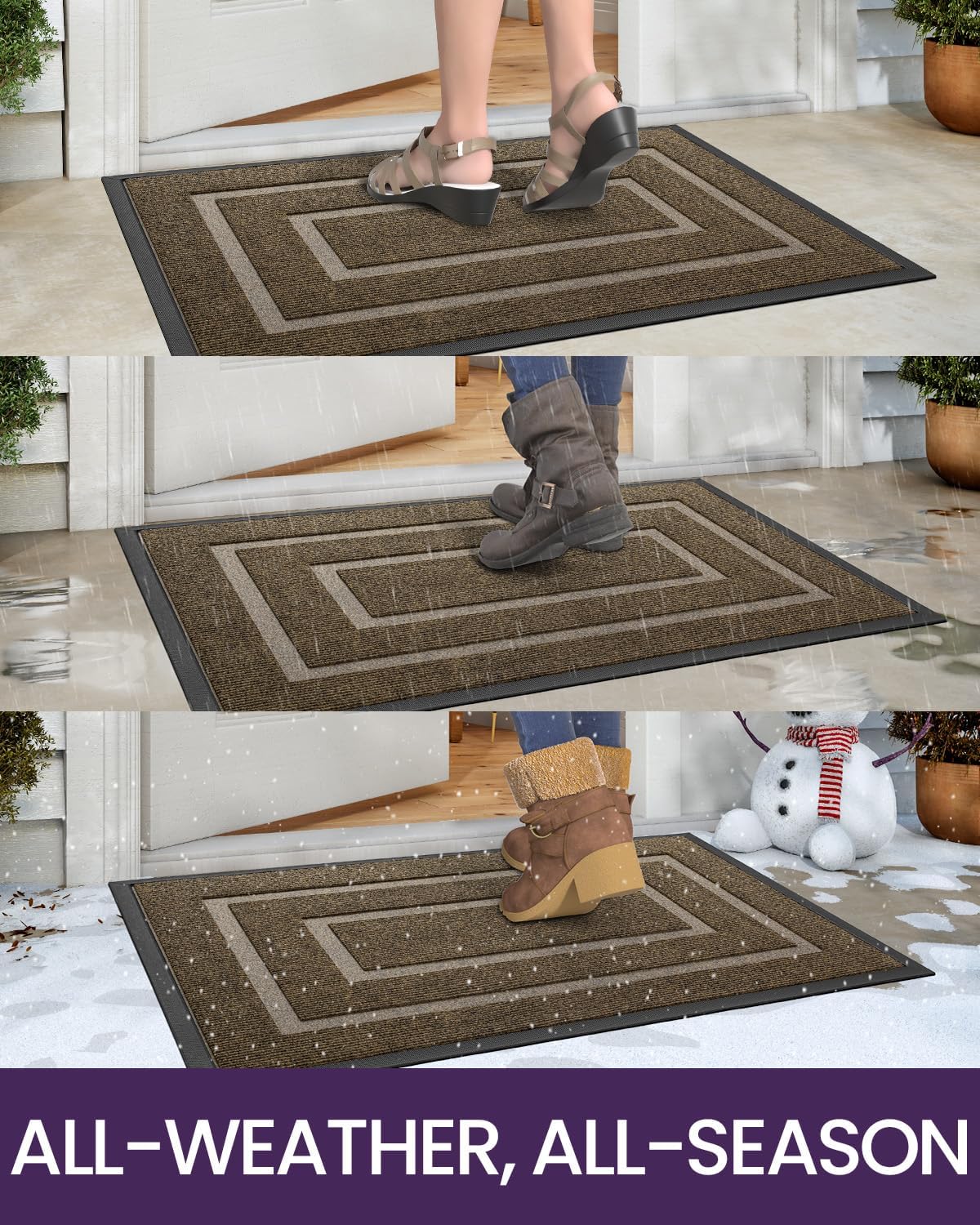 Zware Indoor Outdoor Deurmat Antislip Waterdicht