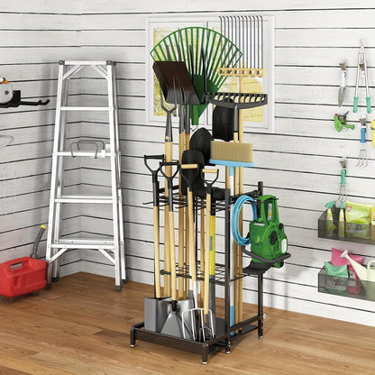 Zware Metalen Tuingereedschap Rek Buitenopslag Organizer