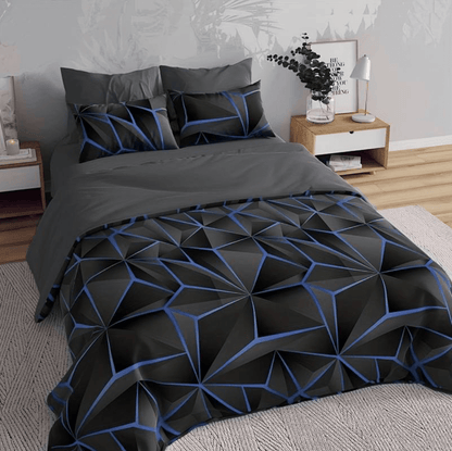 Hilton luxe microvezel dekbedovertrekset met zachte ademende all-season comfort