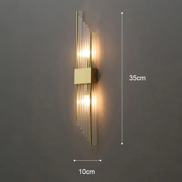 Tijdloze elegantie wandlamp met warme sfeerverlichting