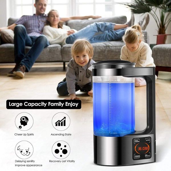 Waterstof Waterzuiveraar Ionisator met Verstelbare Timer