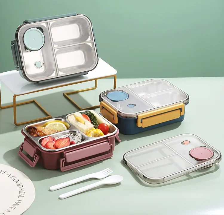 Geïsoleerde voedselwarmer container draagbare thermos lunchbox