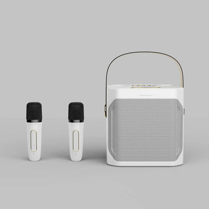 Karaoke Bluetooth Speaker – 360° Geluid met Dubbele Microfoons