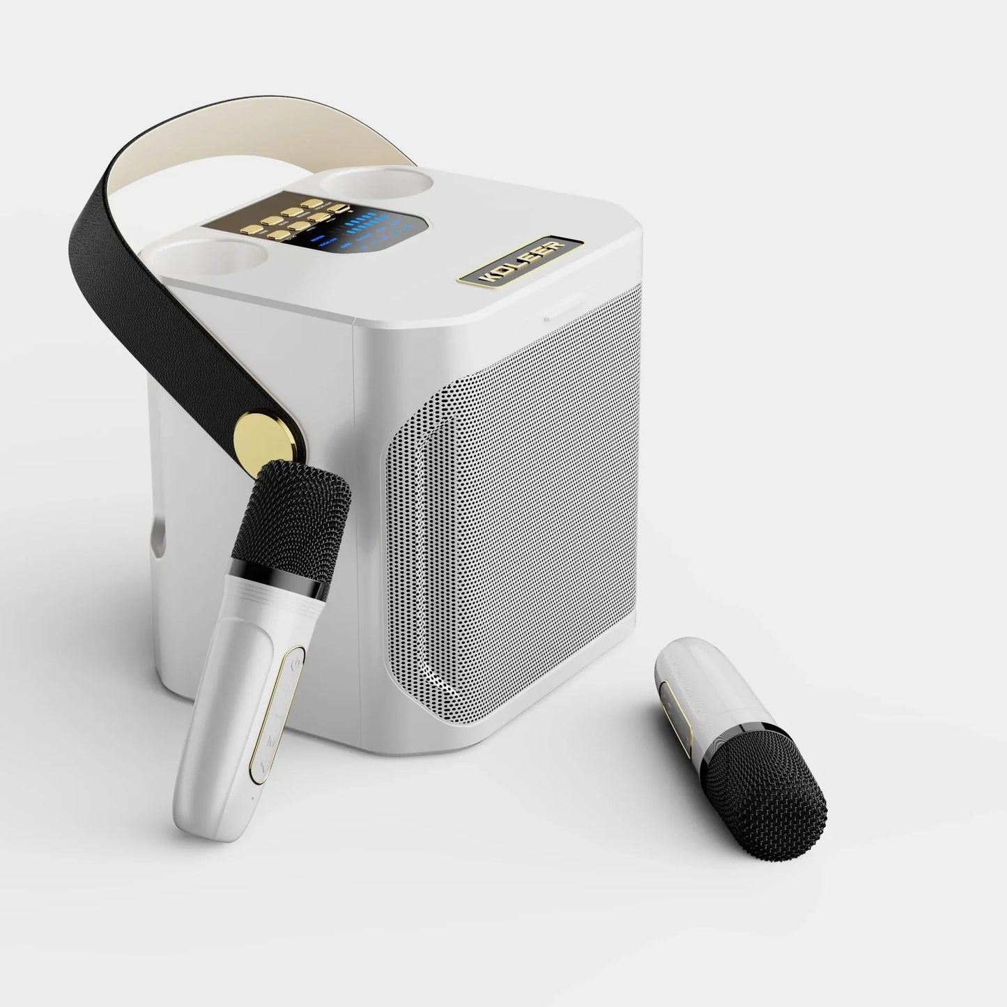 Karaoke Bluetooth Speaker – 360° Geluid met Dubbele Microfoons