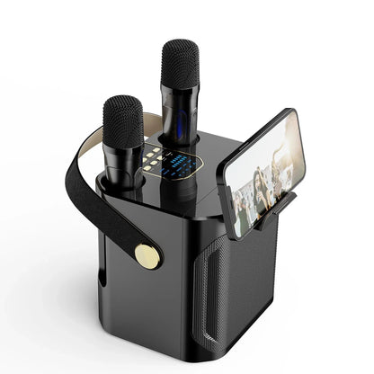 Karaoke Bluetooth Speaker – 360° Geluid met Dubbele Microfoons
