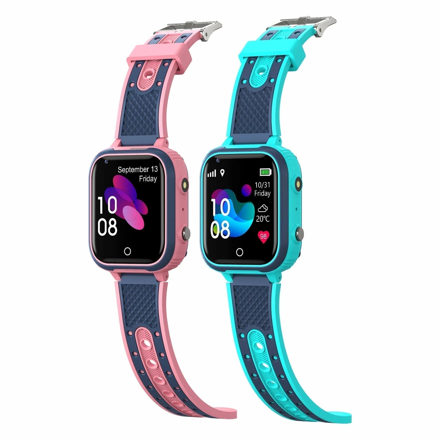 Kiddo 4G Smartwatch voor Kinderen met GPS-tracking en Bellen