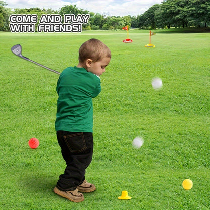 Kinderen verstelbare golfset binnen en buiten speelgoed voor 3 tot 8 jaar