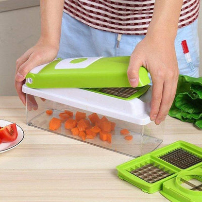 KitchenMaster 12-in-1 Groentesnijder en Snijder