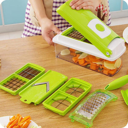 KitchenMaster 12-in-1 Groentesnijder en Snijder