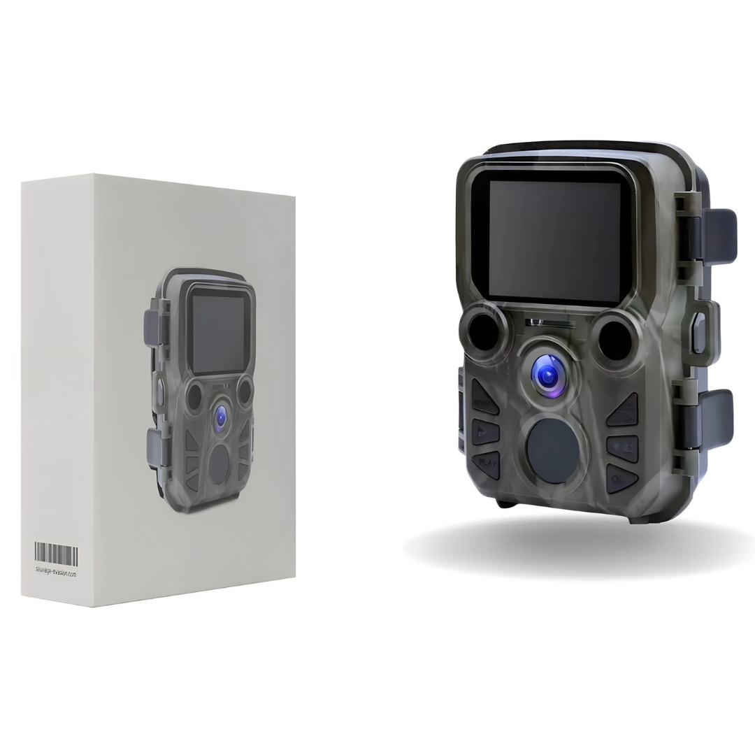 Mini Trail Camera 1080p - Bewegingsgeactiveerde Wildlife & Beveiligingscamera