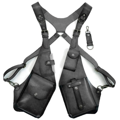 Leren Anti-Diefstal Schouderholster Tas – Veilige Crossbody Harnas