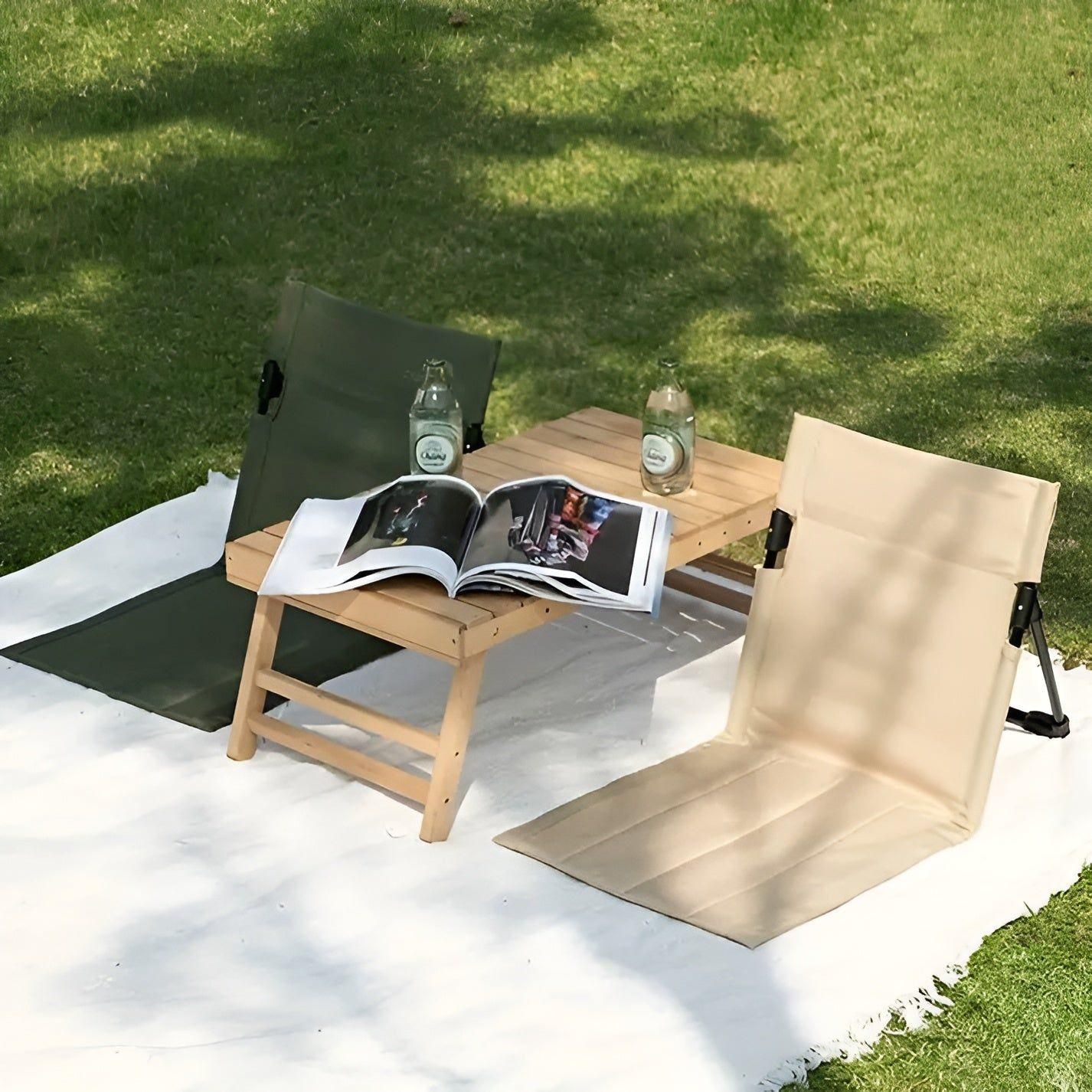 LeisureFold draagbare inklapbare campingstoel lichtgewicht