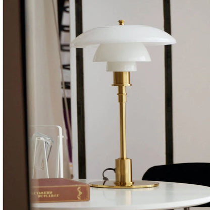 Lena Nordic LED tafellamp Scandinavisch glazen accentlicht