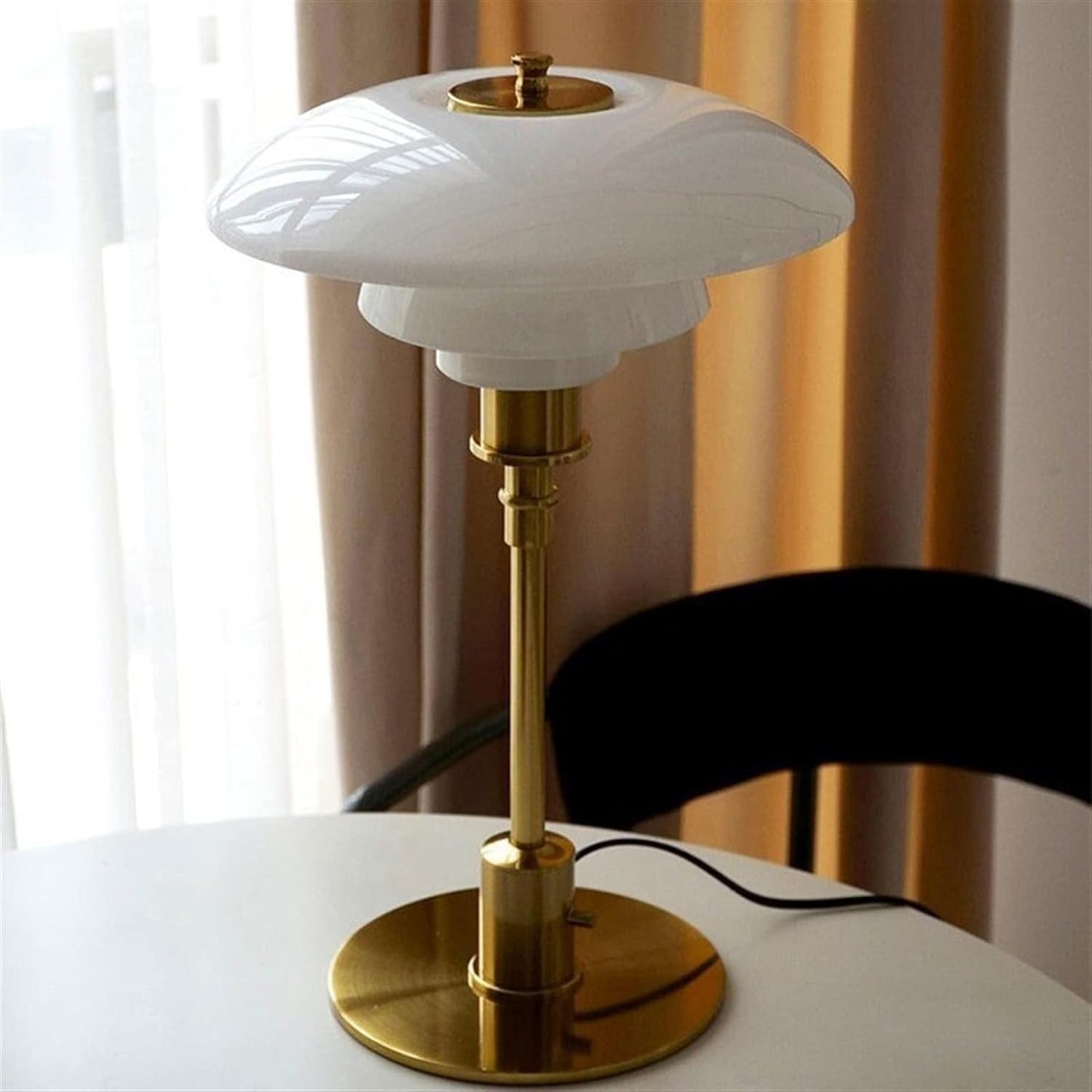 Lena Nordic LED tafellamp Scandinavisch glazen accentlicht
