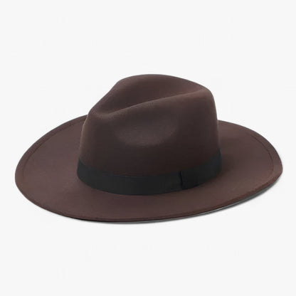 Lena Wol Fedora Hoed Klassieke Warme Stijlvolle Winterhoed
