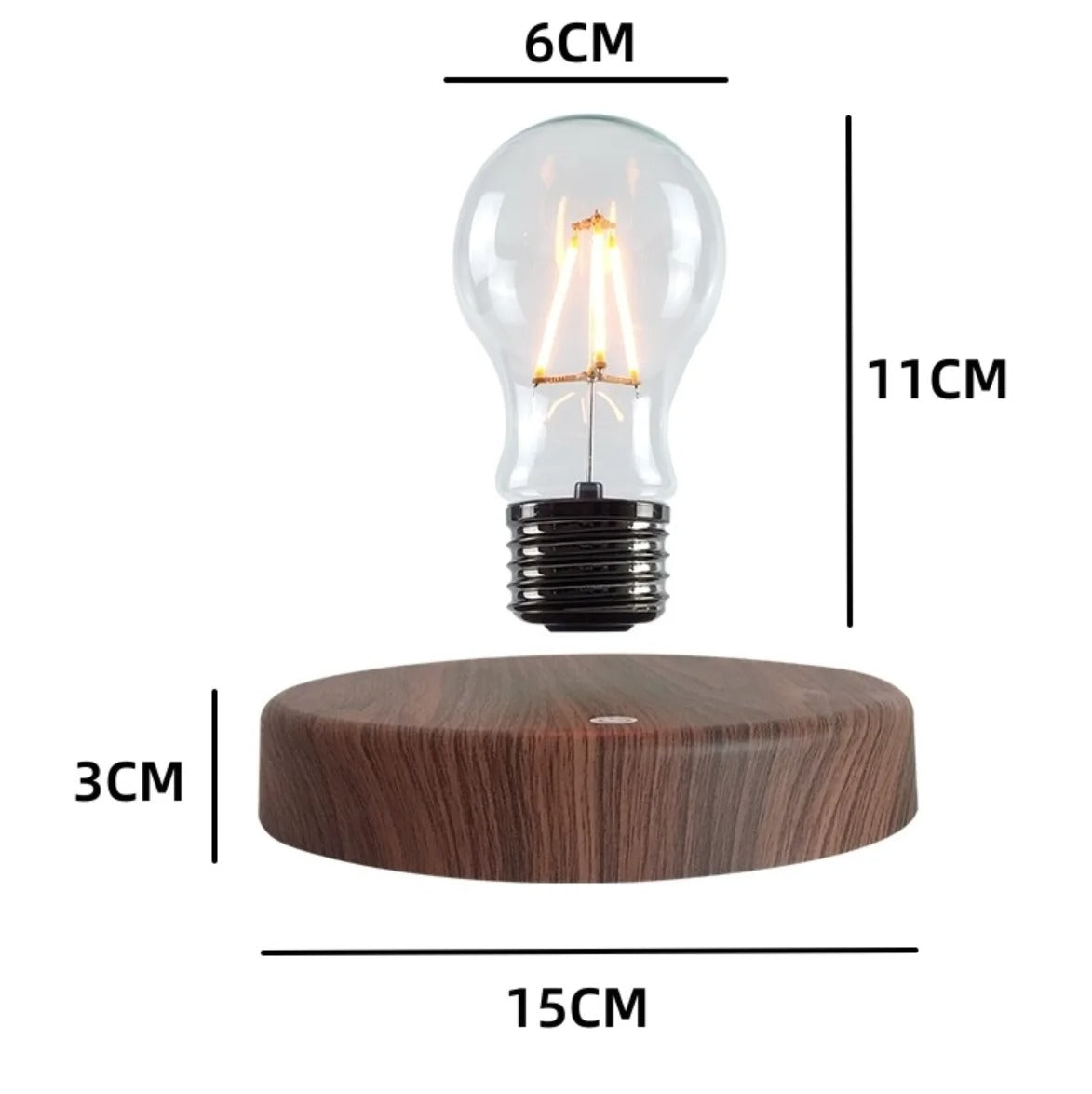 Levion zwevende Tesla-lamp drijvende magnetische LED sfeertafelverlichting