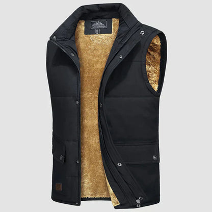 Liam warme heren bodywarmer lichtgewicht gewatteerd gilet