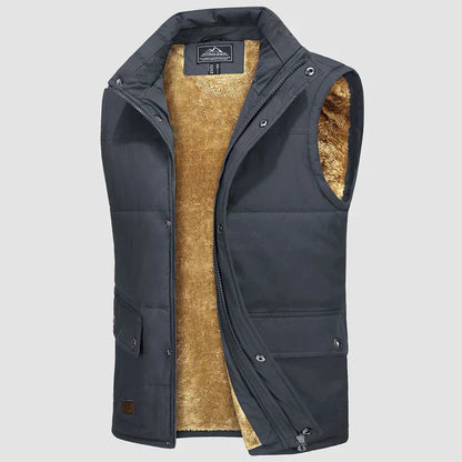Liam warme heren bodywarmer lichtgewicht gewatteerd gilet