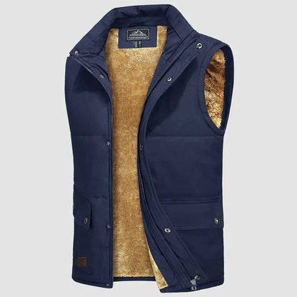 Liam warme heren bodywarmer lichtgewicht gewatteerd gilet