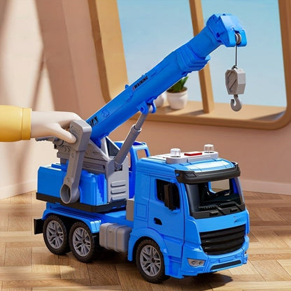 LiftMaster kraanwagen speelgoed met licht, geluid en bewegende arm