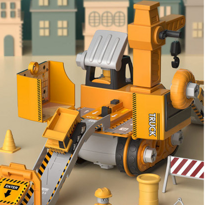 LittleBuilder Bouwtruck Graafmachine en Kraan Speelset