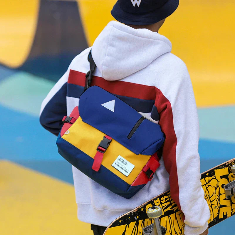 Luke Klassieke Crossbody Messenger Tas Waterbestendige Reistas