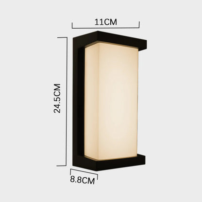 LumeRadar LED buitenmuurlicht met bewegingssensor waterdicht modern buitenlicht
