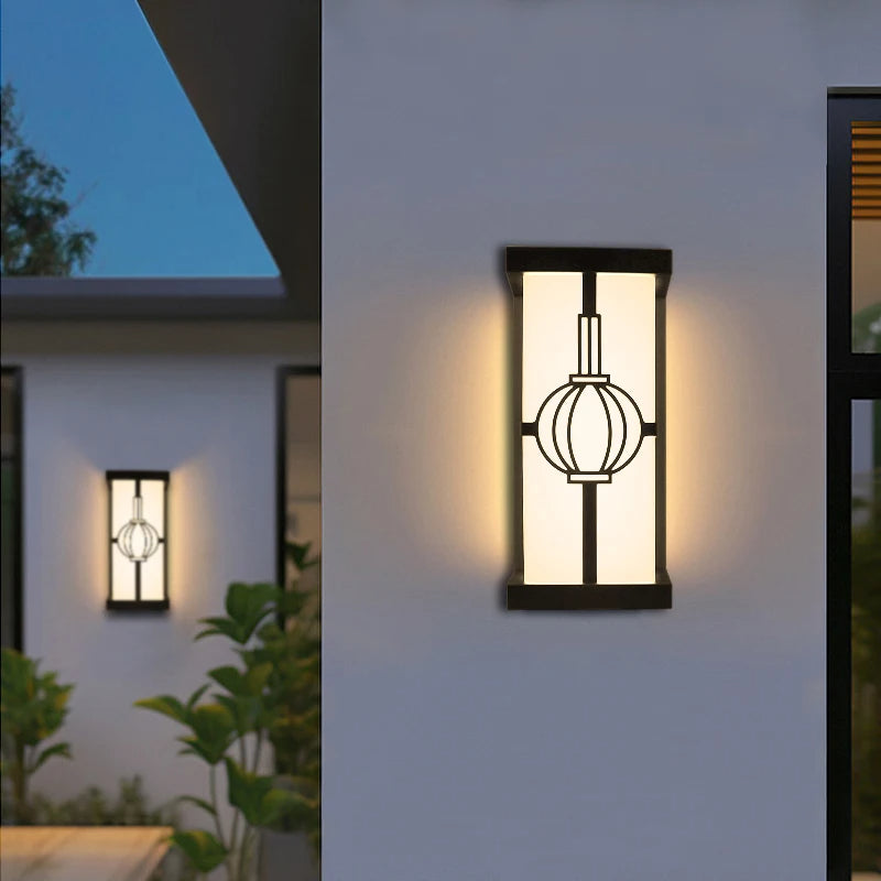 LumeRadar LED buitenmuurlicht met bewegingssensor waterdicht modern buitenlicht