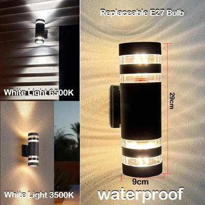 LumiBloc LED buitenwandlamp omhoog en omlaag modern IP65 armatuur