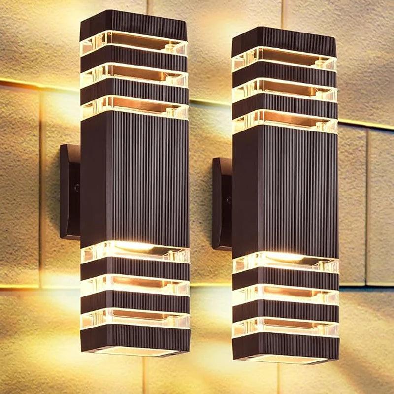 LumiBloc LED buitenwandlamp omhoog en omlaag modern IP65 armatuur