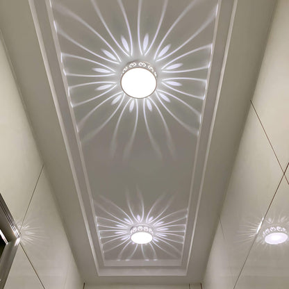 LumiForm minimalistische LED plafondlamp met zachte warme gloed en slank modern design