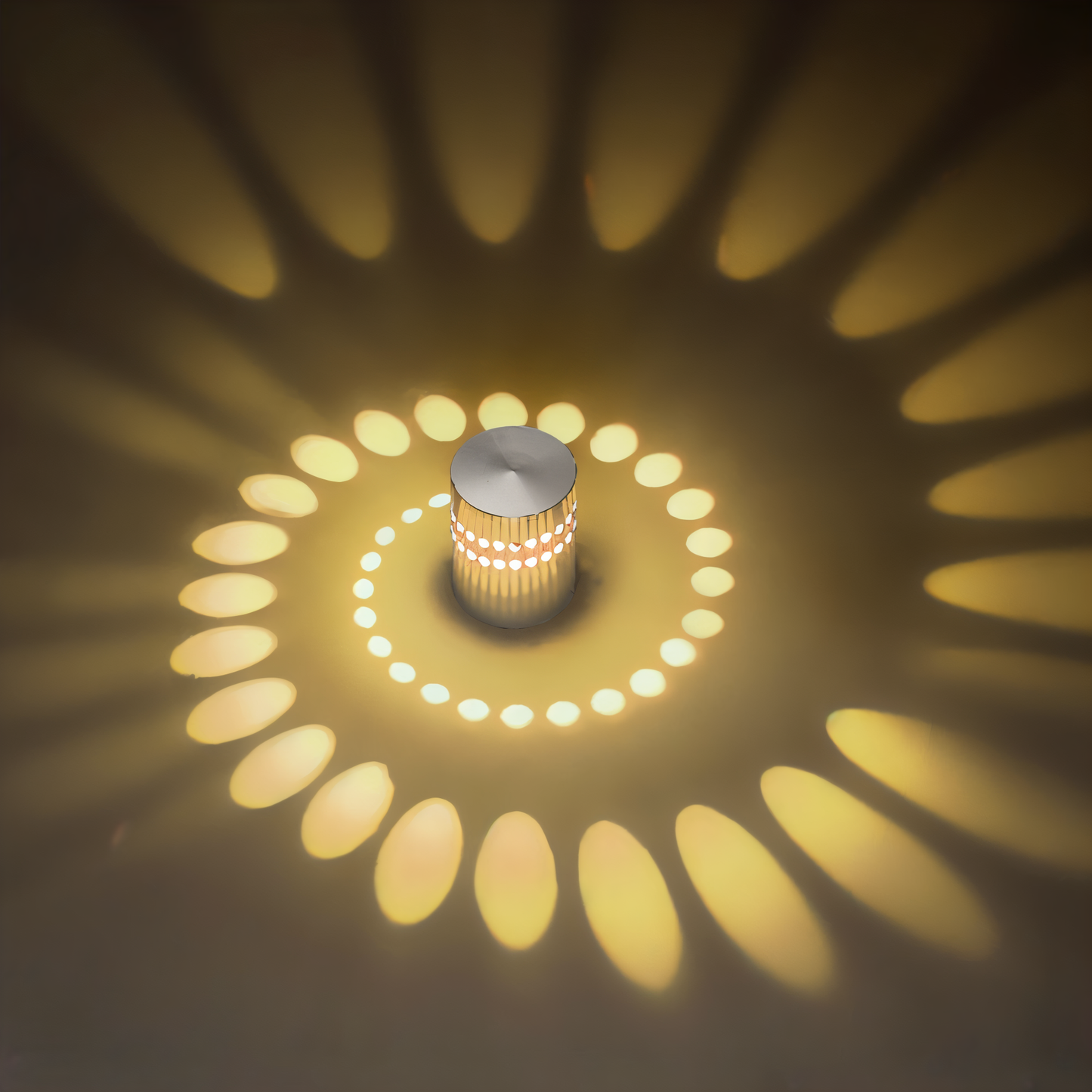 LuminBlast LED spiraal wandlamp kleurrijke moderne binnenwandlamp